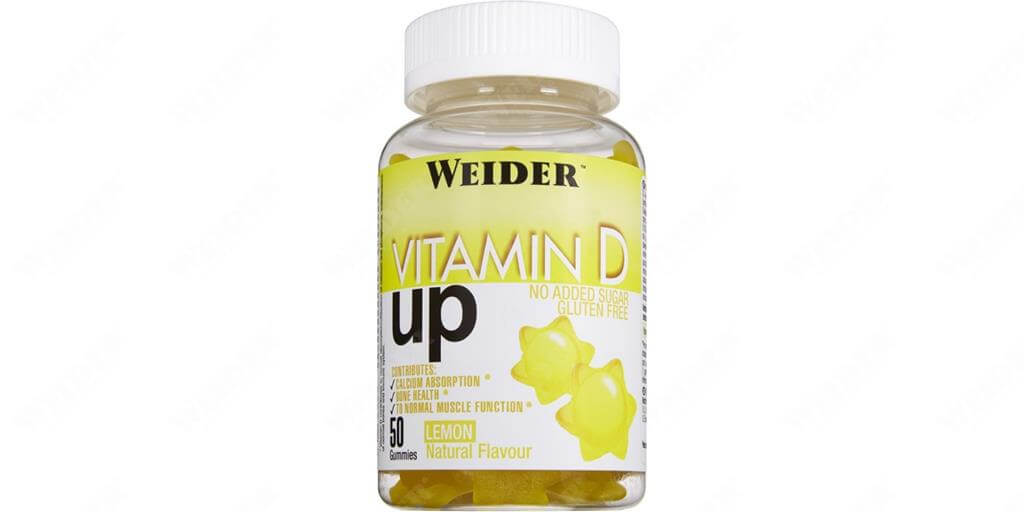 Weider Vitamin D 50 db gumitabletta (citrom)