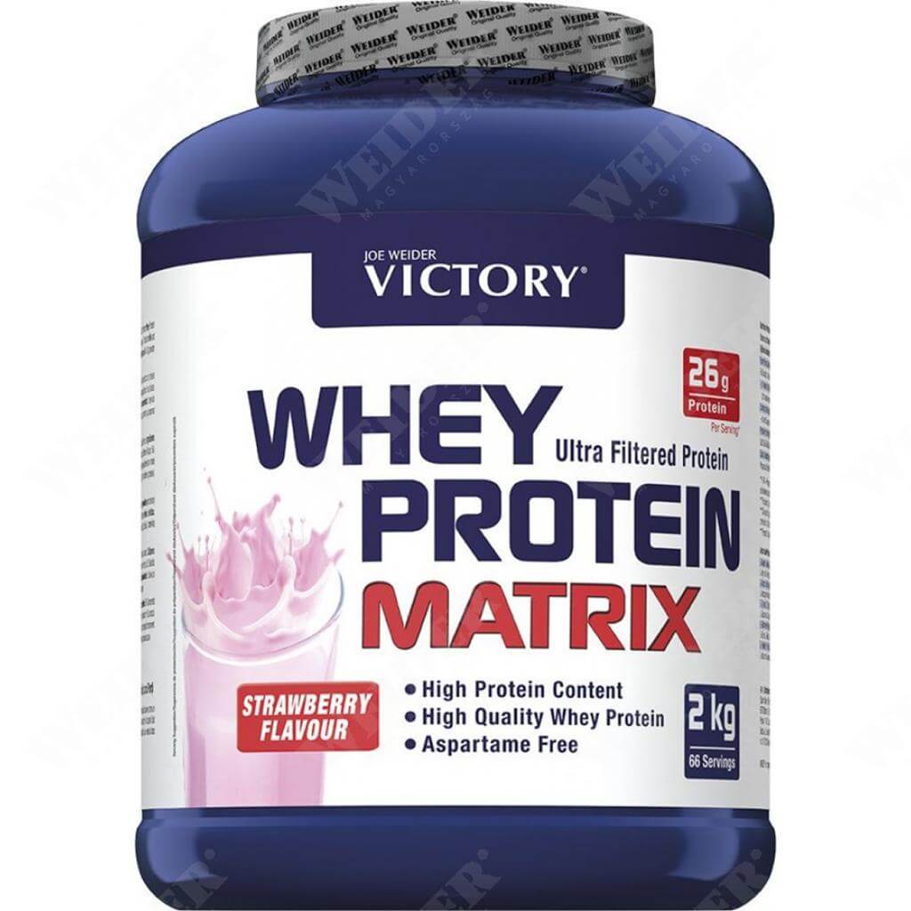 Whey Protein Matrix 2 kg fehérje - eper