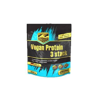  Vegan Protein 3 Stack 500g (vanília)