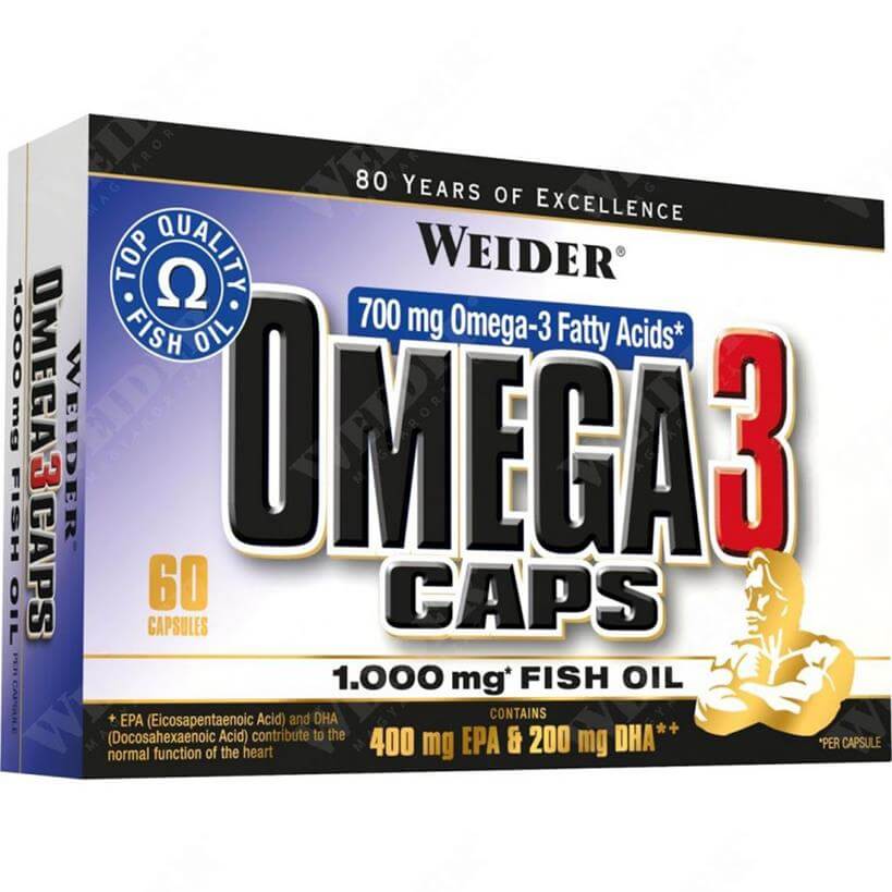 Weider Omega3 Caps 1000 mg 60 kapszula