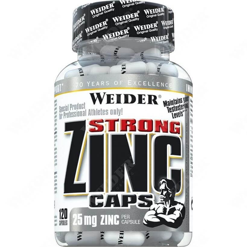 Weider Strong Zink Caps 120 kapszula