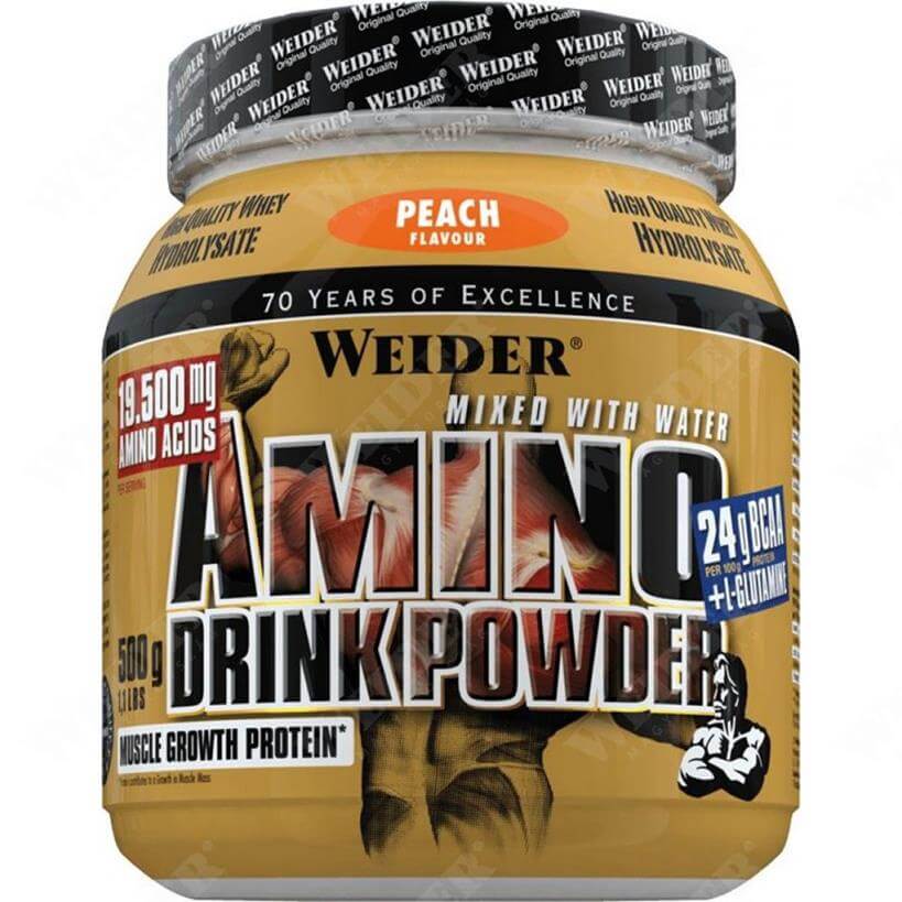 Weider Amino Drink Powder 500g (barack)