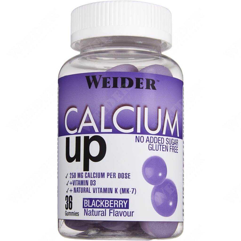 Weider Calcium Up 36 db gumitabletta (fekete áfonya)
