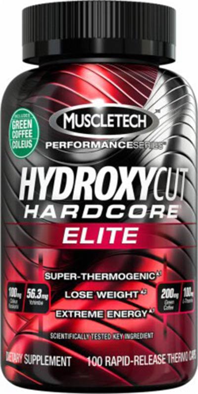 MUSCLE TECH Hydroxycut Hardcore Elite 110 kapszula 