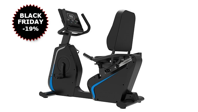 Elite Fitness PRO professzionális háttámlás kerékpár