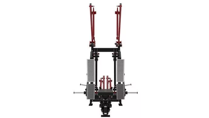 Elite Fitness 2000 Lat Puldown & Long Row, Superset gép
