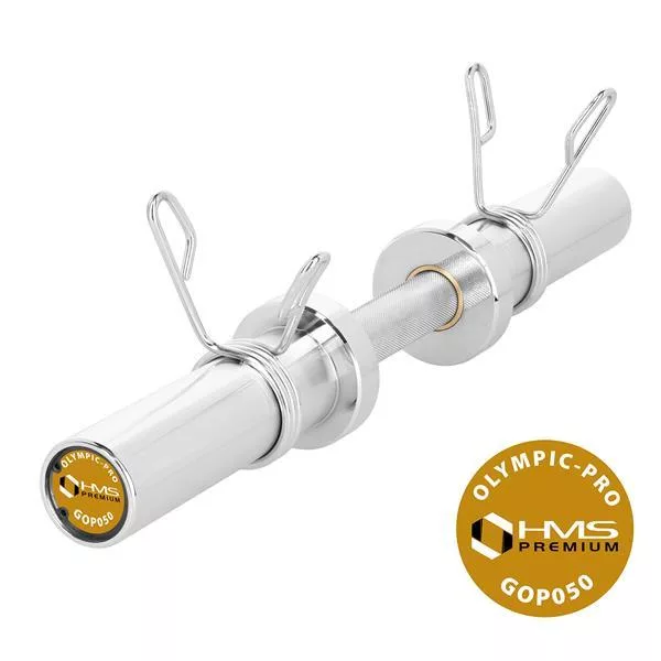 HMS GOP050 egykezes súlyzó rúd 50mm-es tárcsatartóval + ajándék szorítóval!