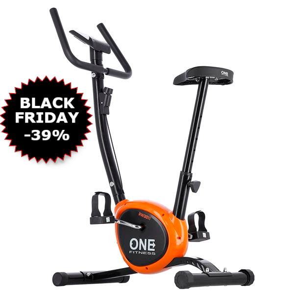 ONE FITNESS RW3011 szobakerékpár Fekete-narancs