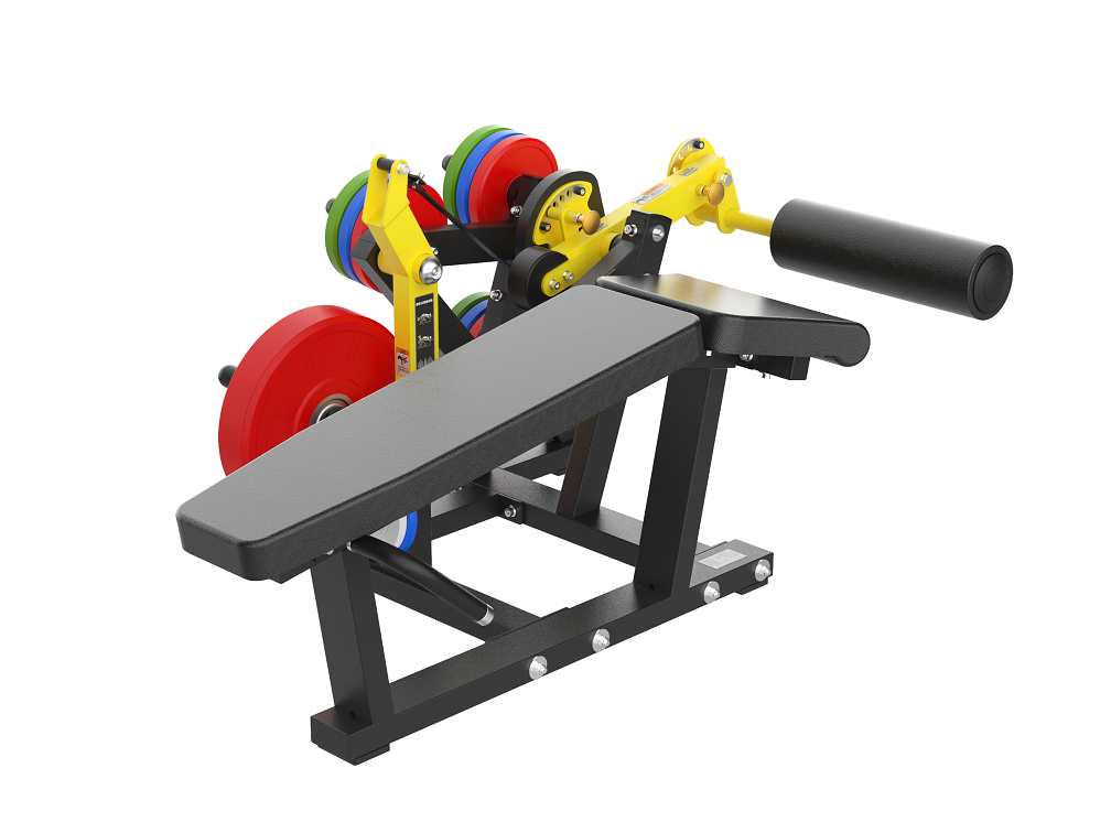 Ironmaster IRSH5004B Tárcsasúlyós fekvő lábhajlító