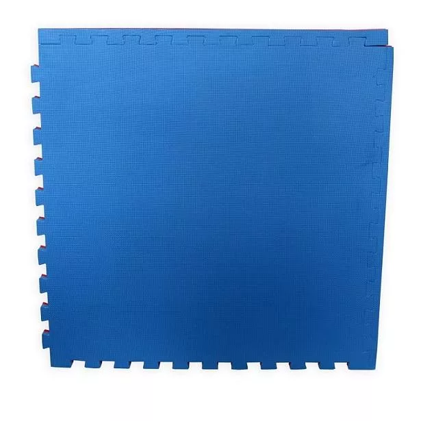 Tatami edzőszőnyeg 1m x 1m , 4cm vastag, 2db szegéllyel