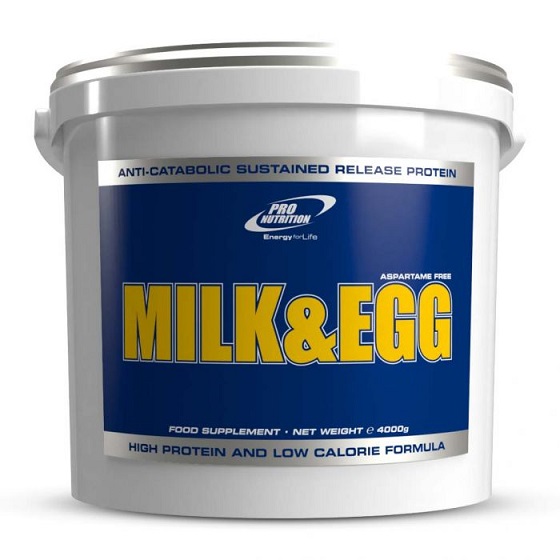 Pro Nutrition Milk & Egg tej + tojás fehérje 4000 g