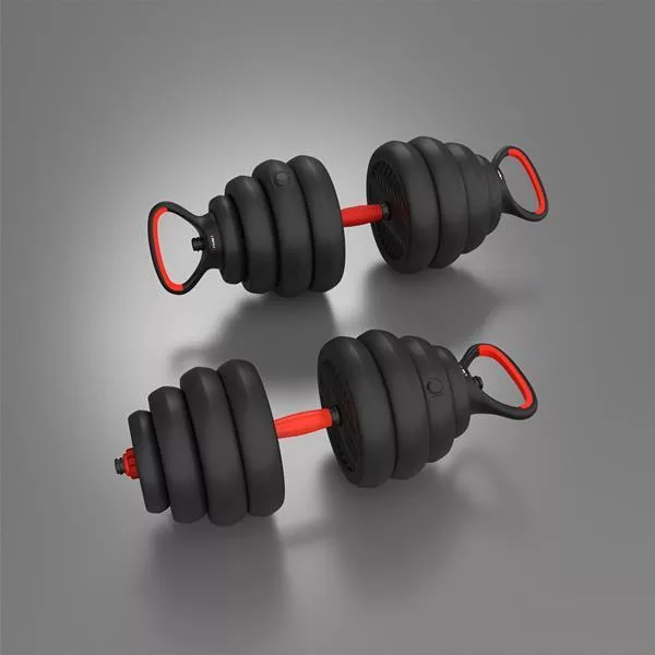 HMS SGN140 Pro  Set 6in1 súlyzószett 40kg