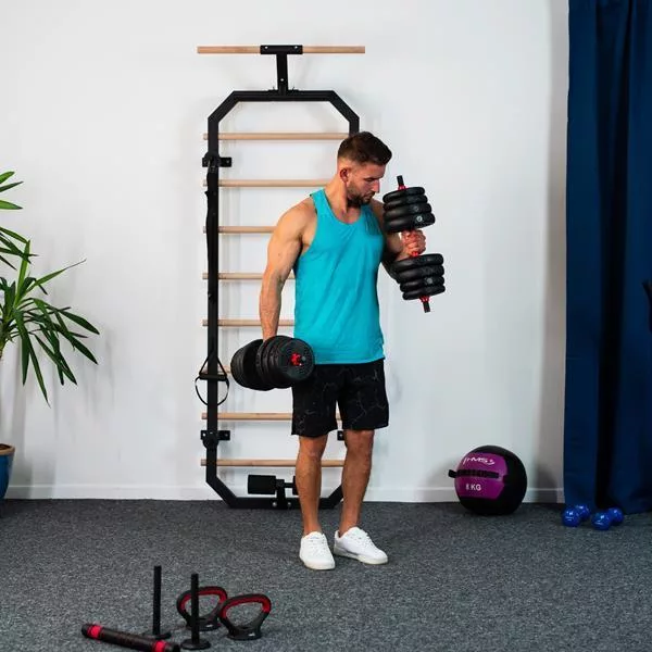 HMS SGN140 Pro  Set 6in1 súlyzószett 40kg