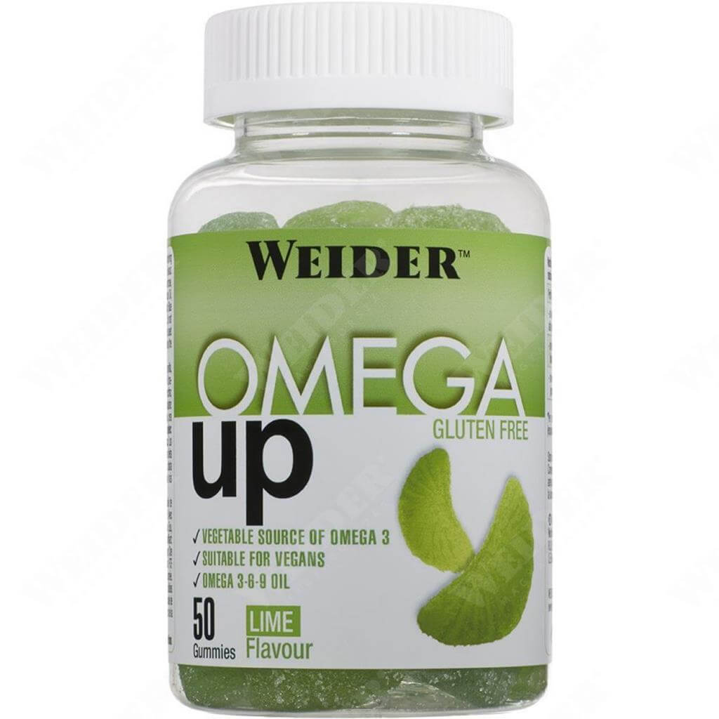Weider Omega Up 50 gumitabletta (zöldcitrom)
