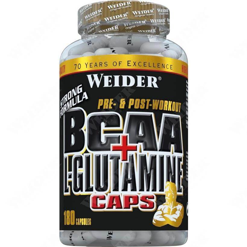 BCAA+ L-Glutamine Caps 180 kapszulás aminosav